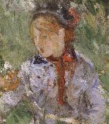 Berthe Morisot Detail of  The woman and children are in the park oil painting picture wholesale